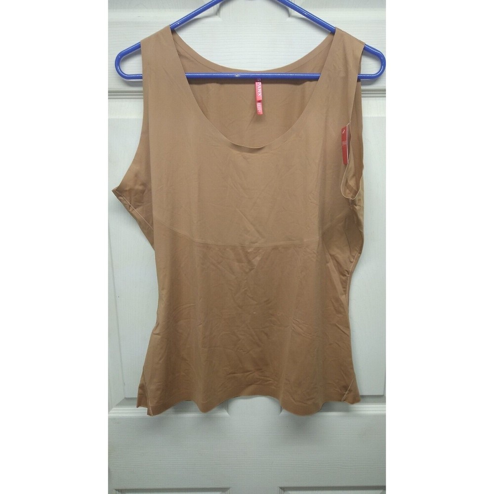 Spanx Trust Your Thinstincts Tank Top Brown Size 2X ( XX-Large) A306088